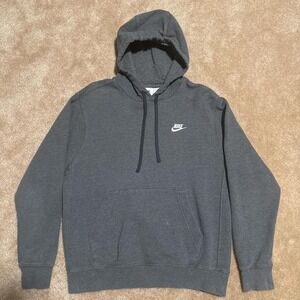 Dark Heather Grey Nike Hoodie